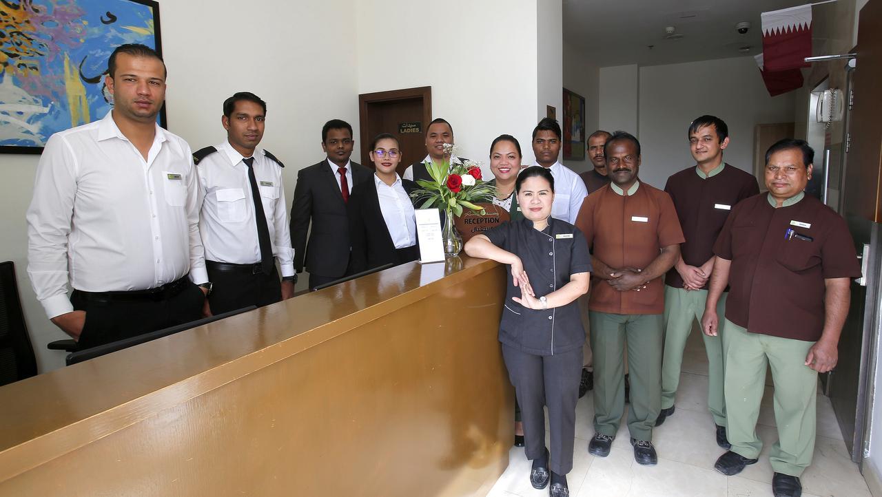 Rawda Hotel Doha Bagian luar foto